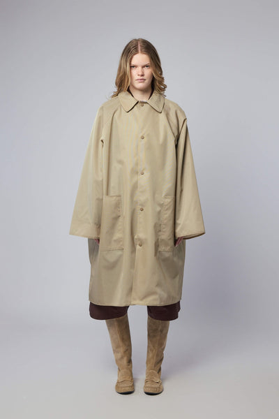 Long Raglan Sleeve Coat