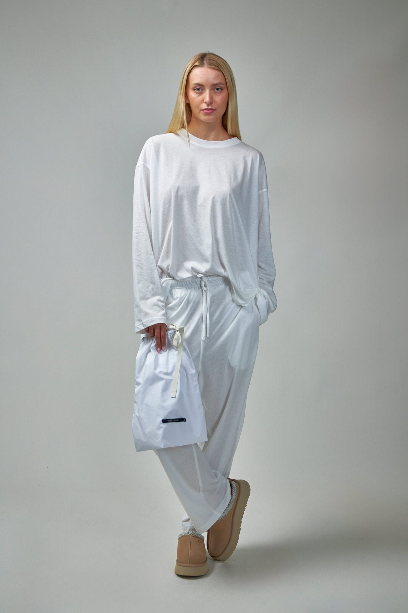 Sofie D'Hoore - Long Sleeve C - Neck Pajama In Fine Jersey - LABELS