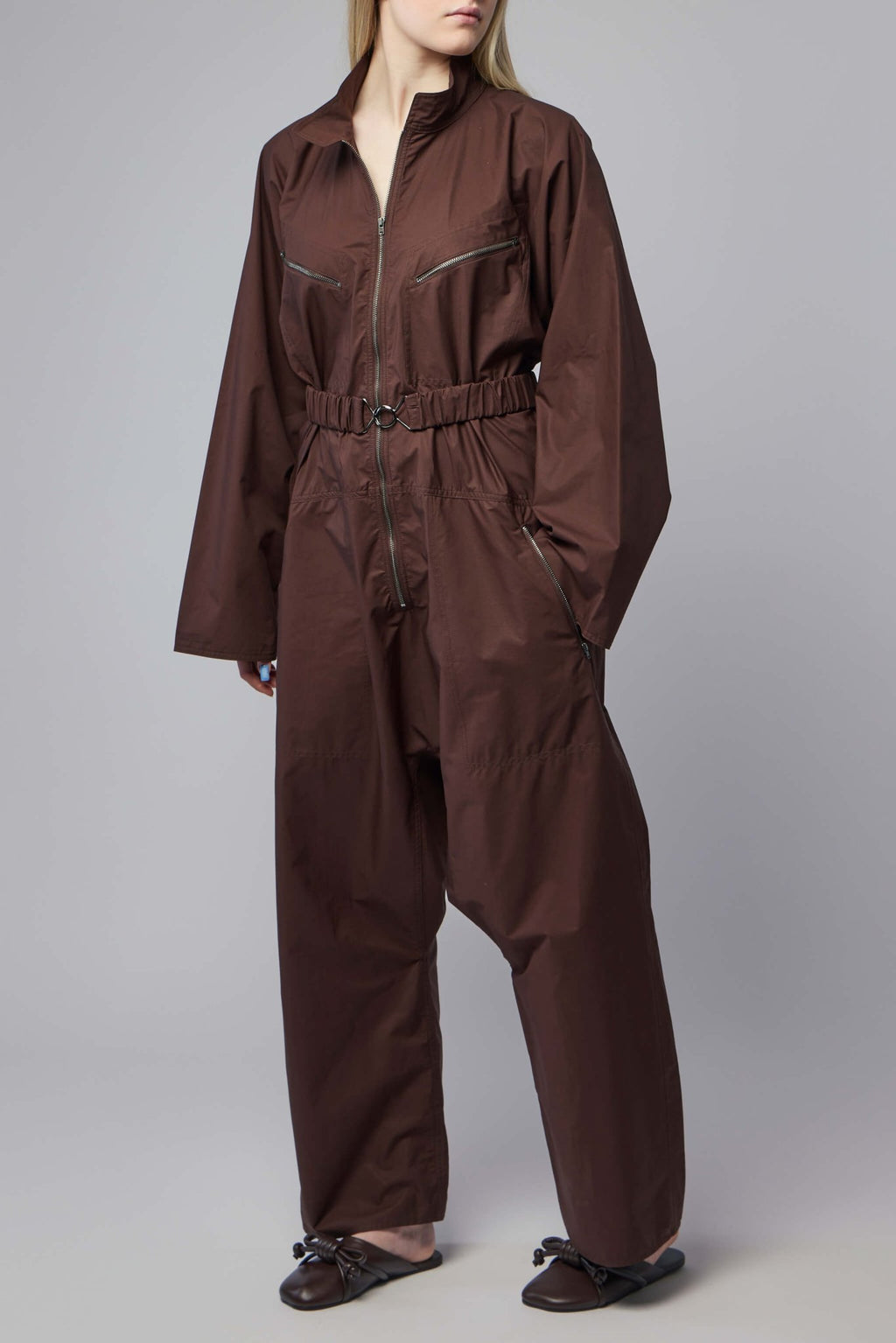 Sofie D'Hoore - Loose Fit Jumpsuit With Zippers - LABELS