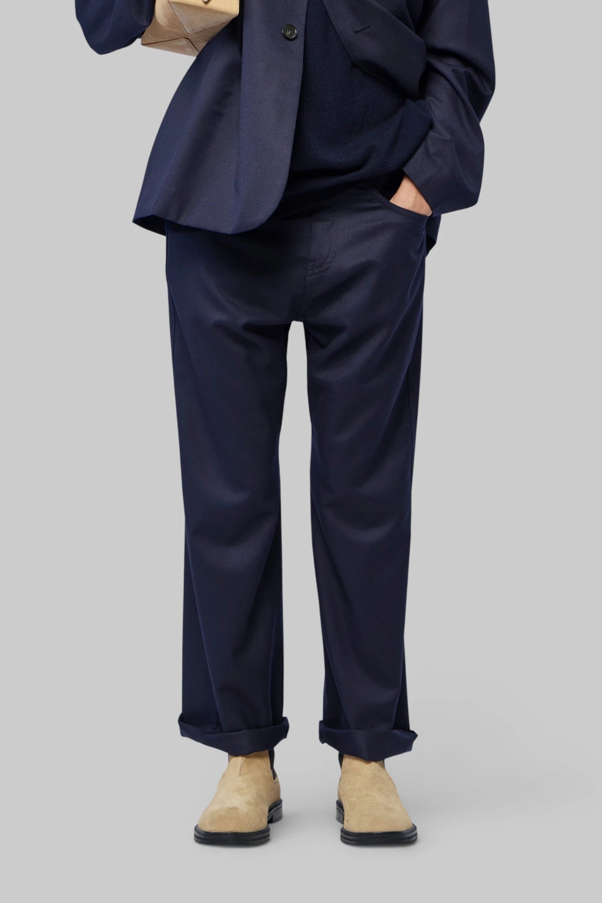 Sofie D'Hoore - Low Crotch Chino Trouser - LABELS