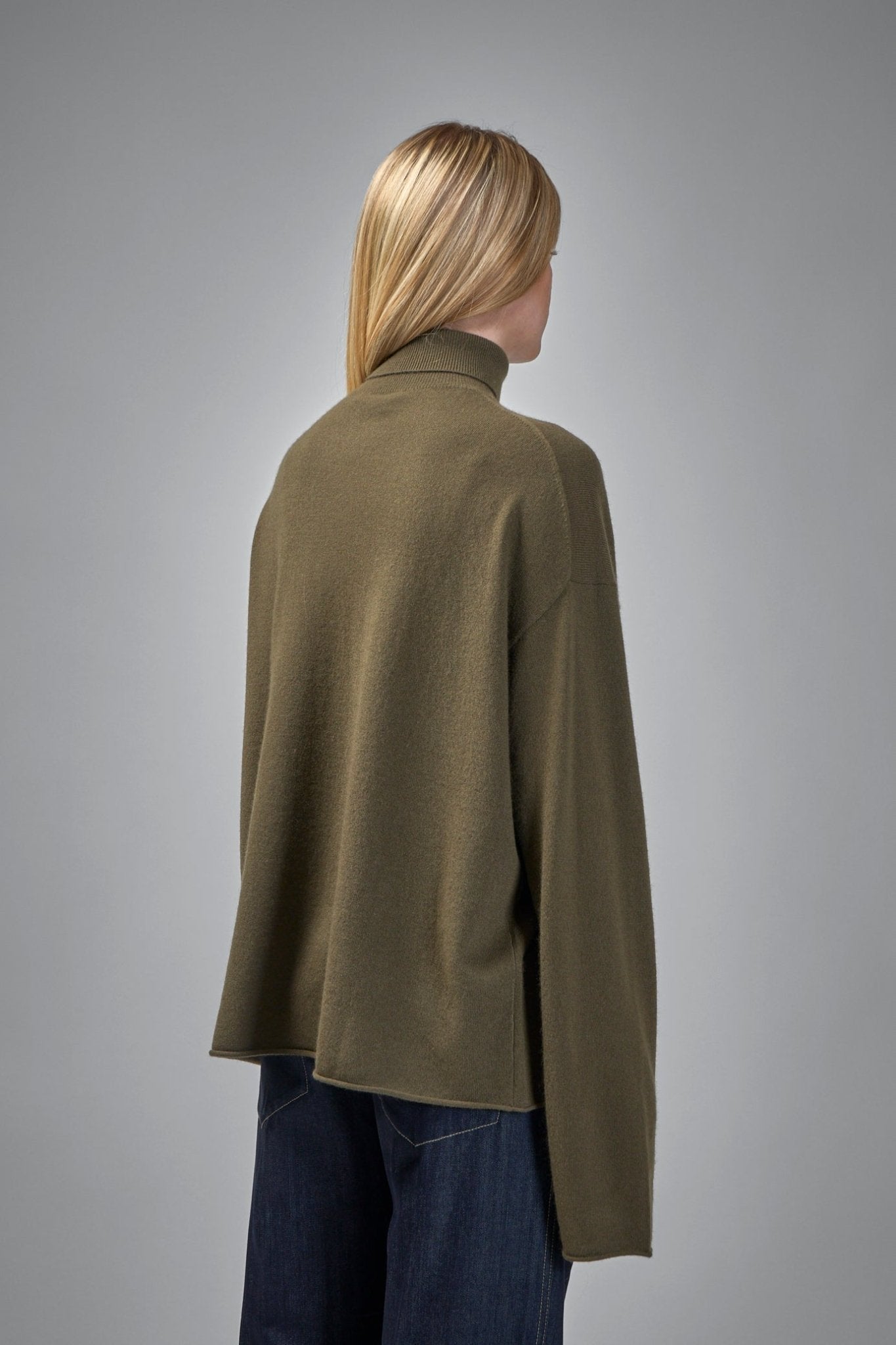 Sofie D'Hoore - Marchi High Neck Oversized Pullover Long Sleeves Knit - LABELS