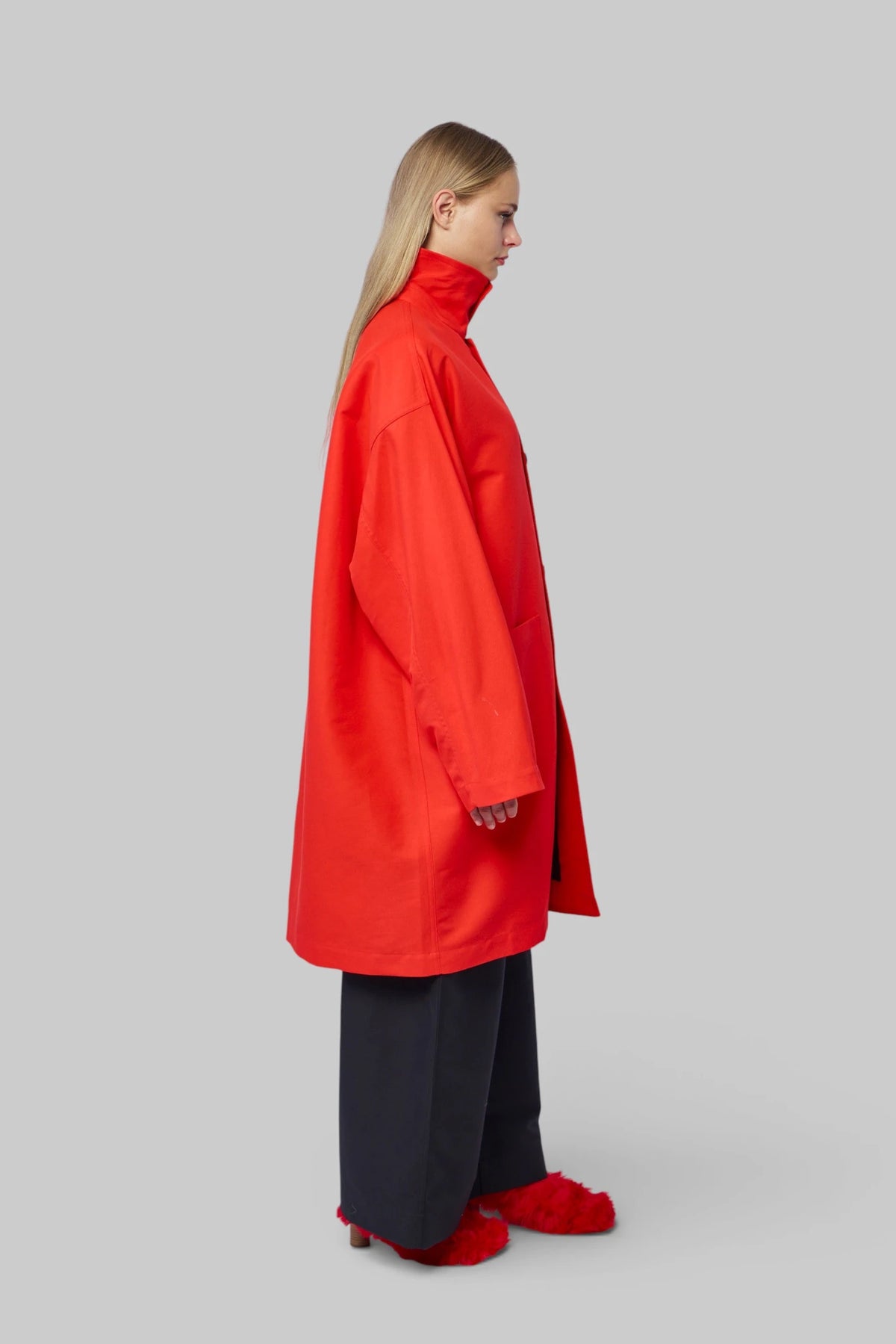 Sofie D'Hoore - Mid Length Coat With 2 Patchpockets - LABELS