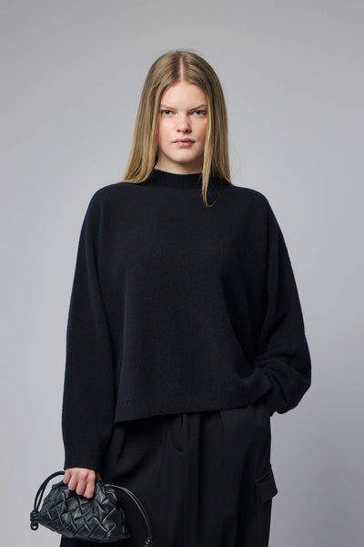 Oversized Boxie Pullover Lsl Cneck