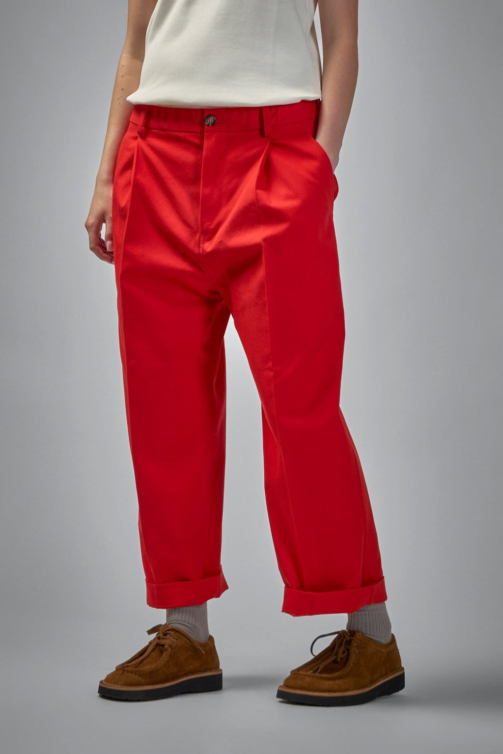 Sofie D'Hoore - Pass Darted Pants with Elastic Waist Band - LABELS