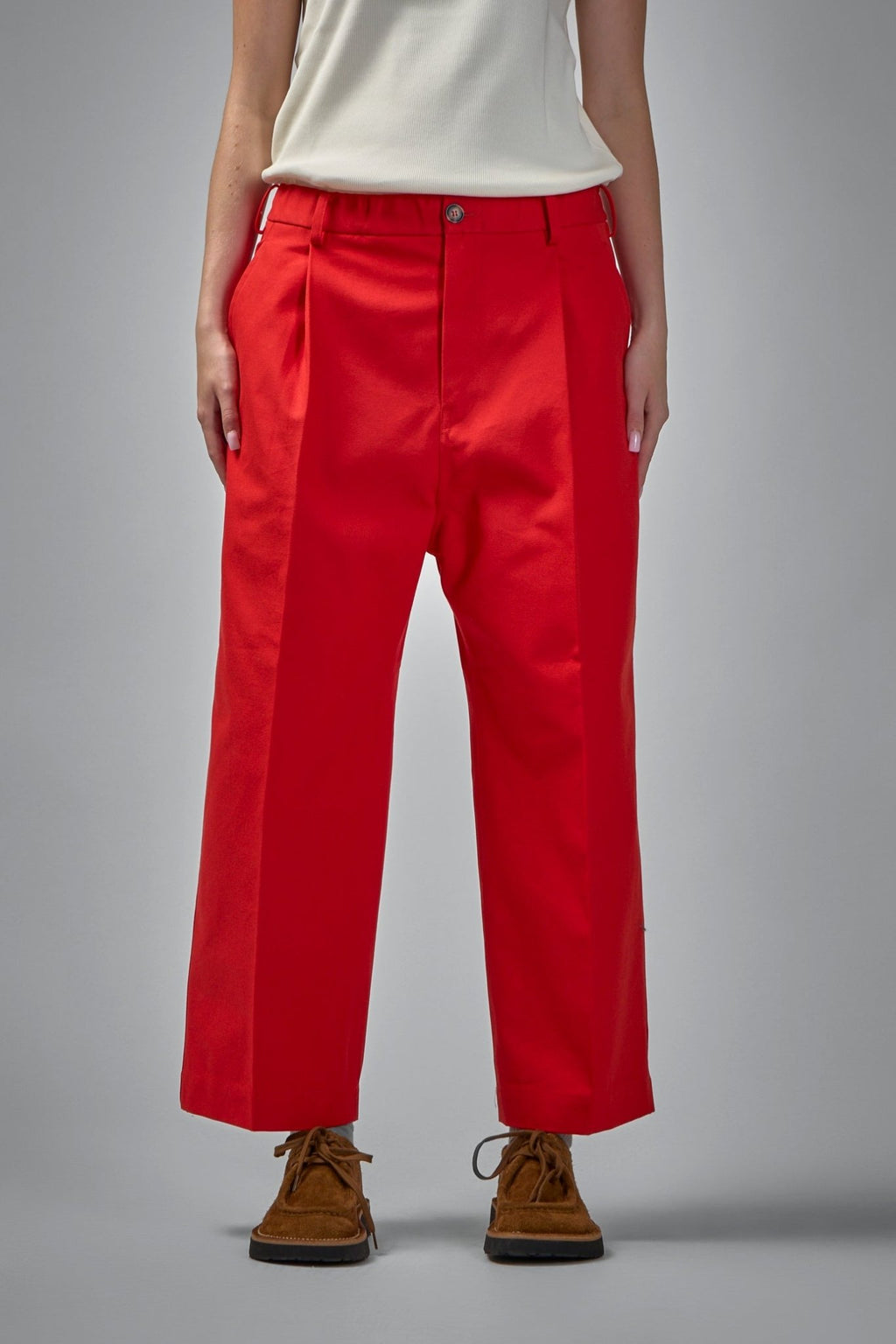 Sofie D'Hoore - Pass Darted Pants with Elastic Waist Band - LABELS