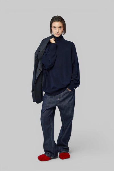Pullover Long Sleeves High Neck