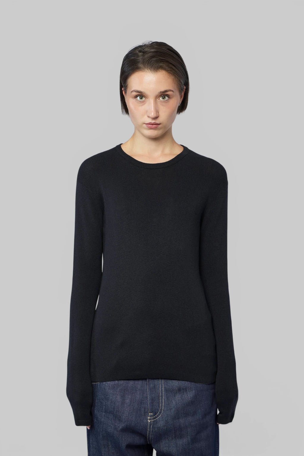Sofie D'Hoore - Rib Pullover C-neck Long Sleeves - LABELS