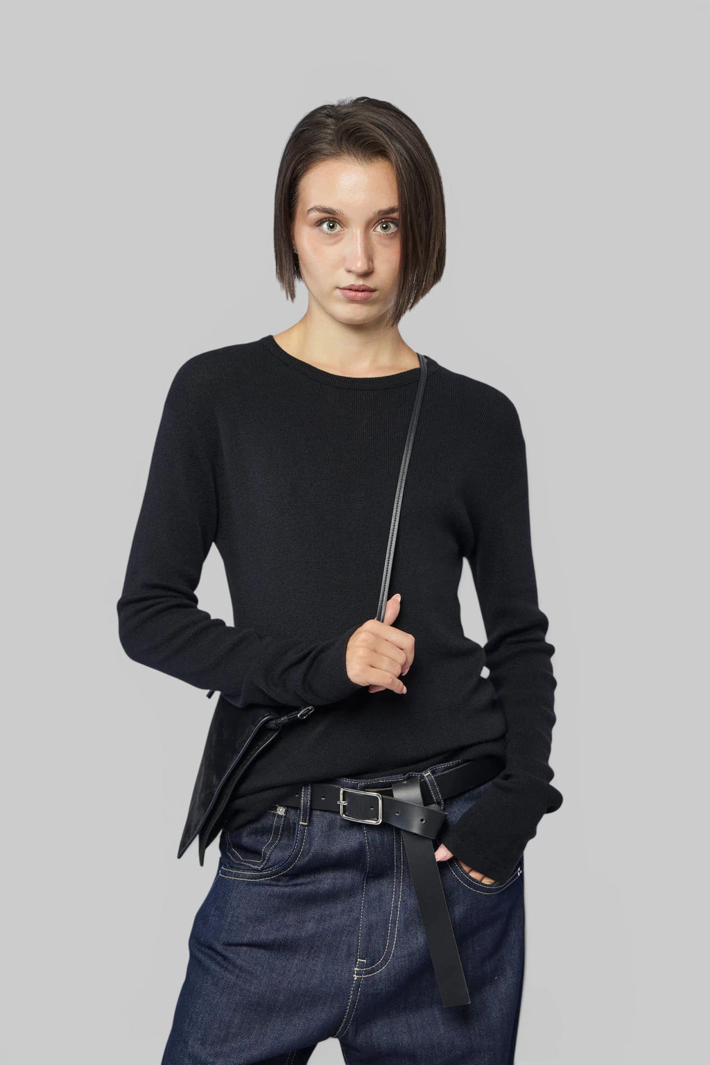 Sofie D'Hoore - Rib Pullover C-neck Long Sleeves - LABELS