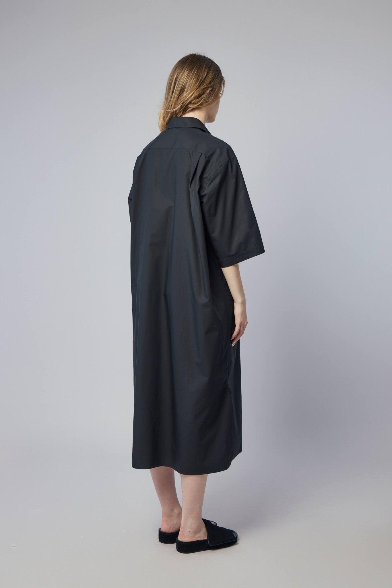 Sofie D'Hoore - Short Sleeve Shirt Dress With Pockets - LABELS