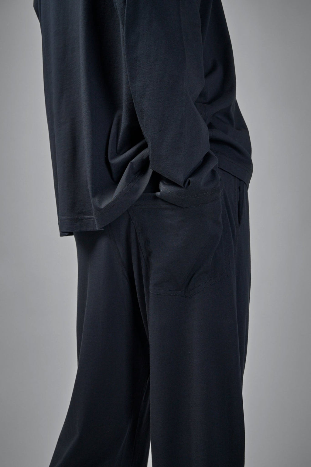 Sofie D'Hoore - Tahoe Long Sleeve C - Neck Pajama in Fine Jersey Knit - LABELS