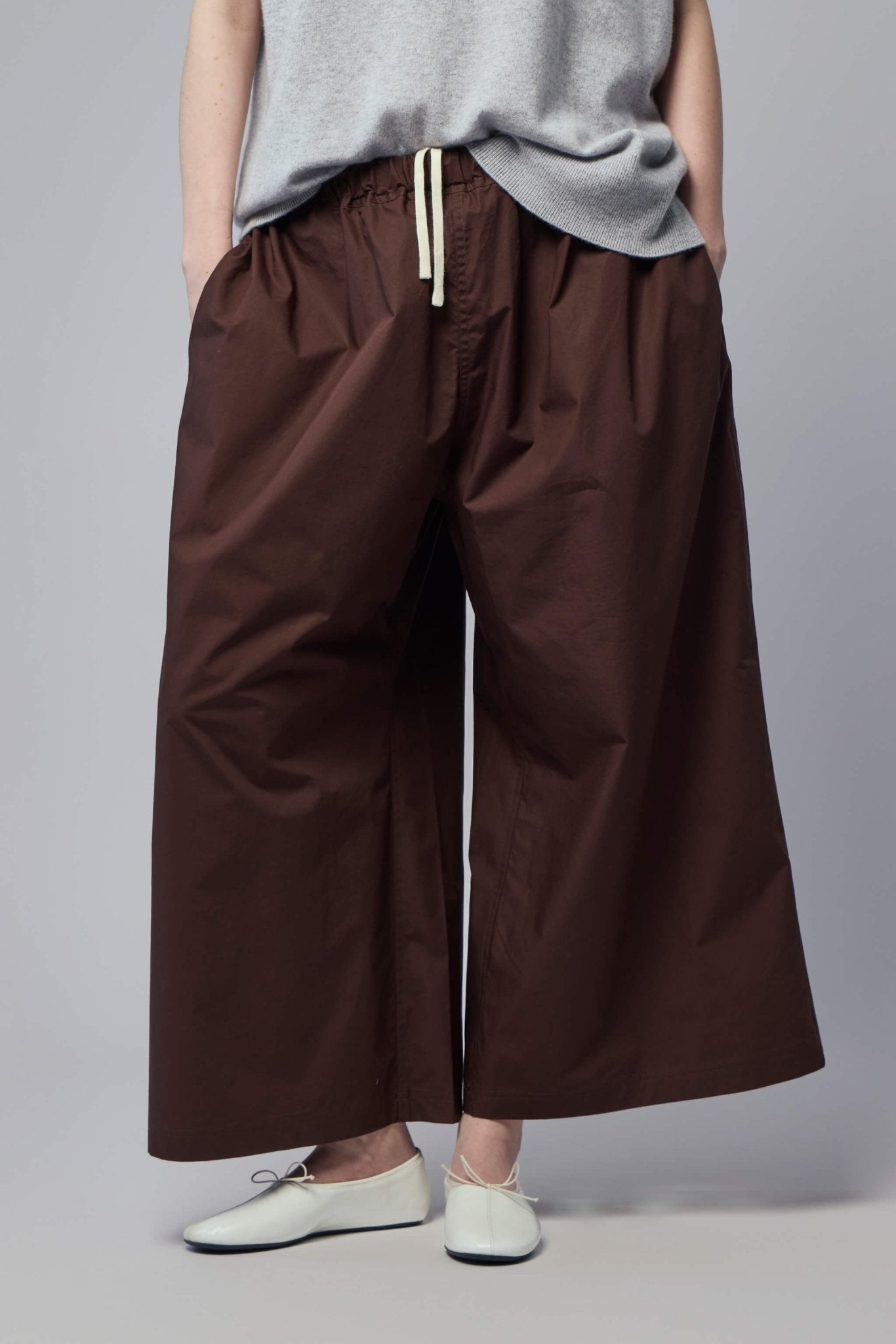 Sofie D'Hoore Wide-Leg Pants - Cotton Drawstring – LABELS