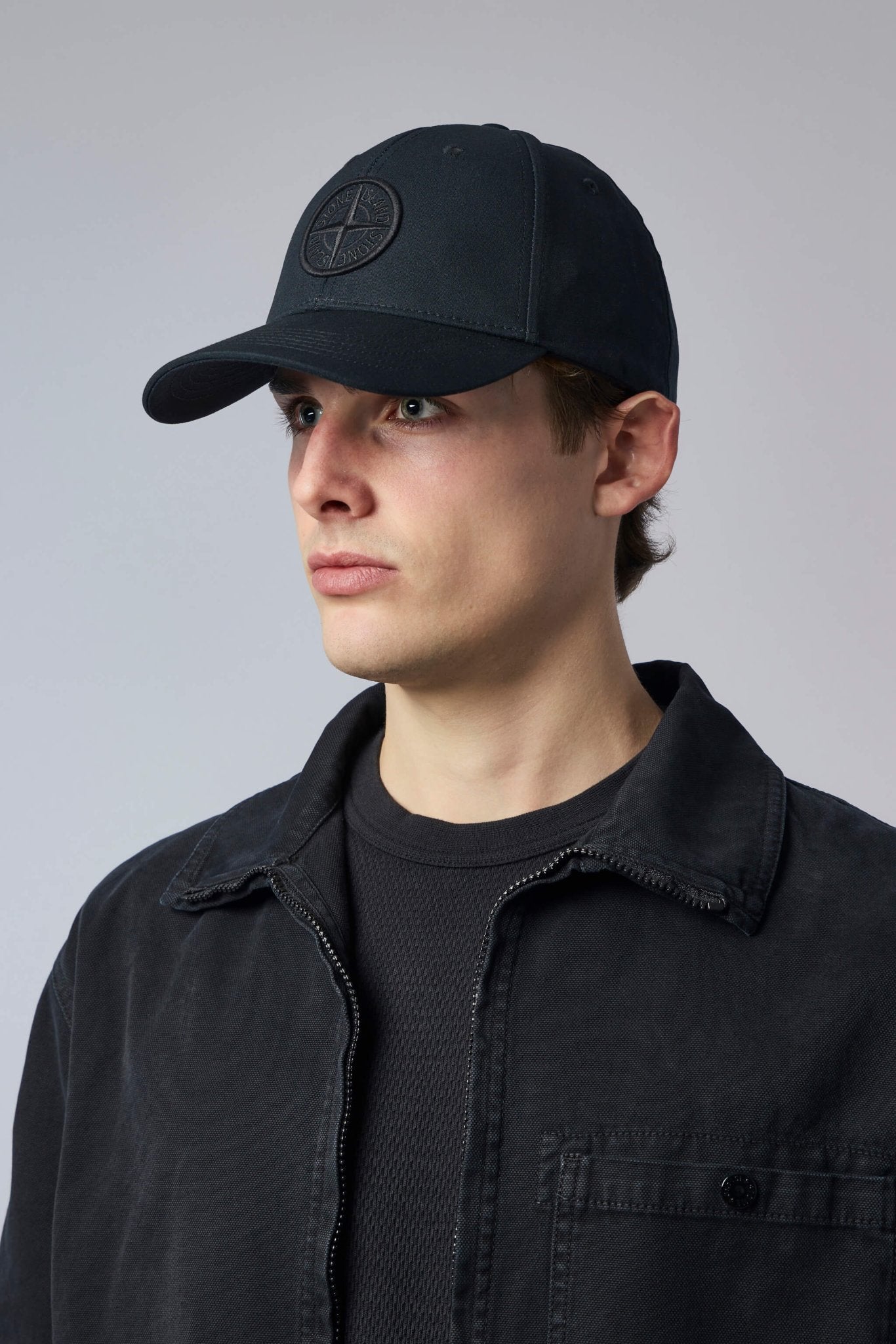 STONE  キャップ　ベースボールキャップ Compass刺繍 Baseball Cap with Compass Embroidery – LABELS
