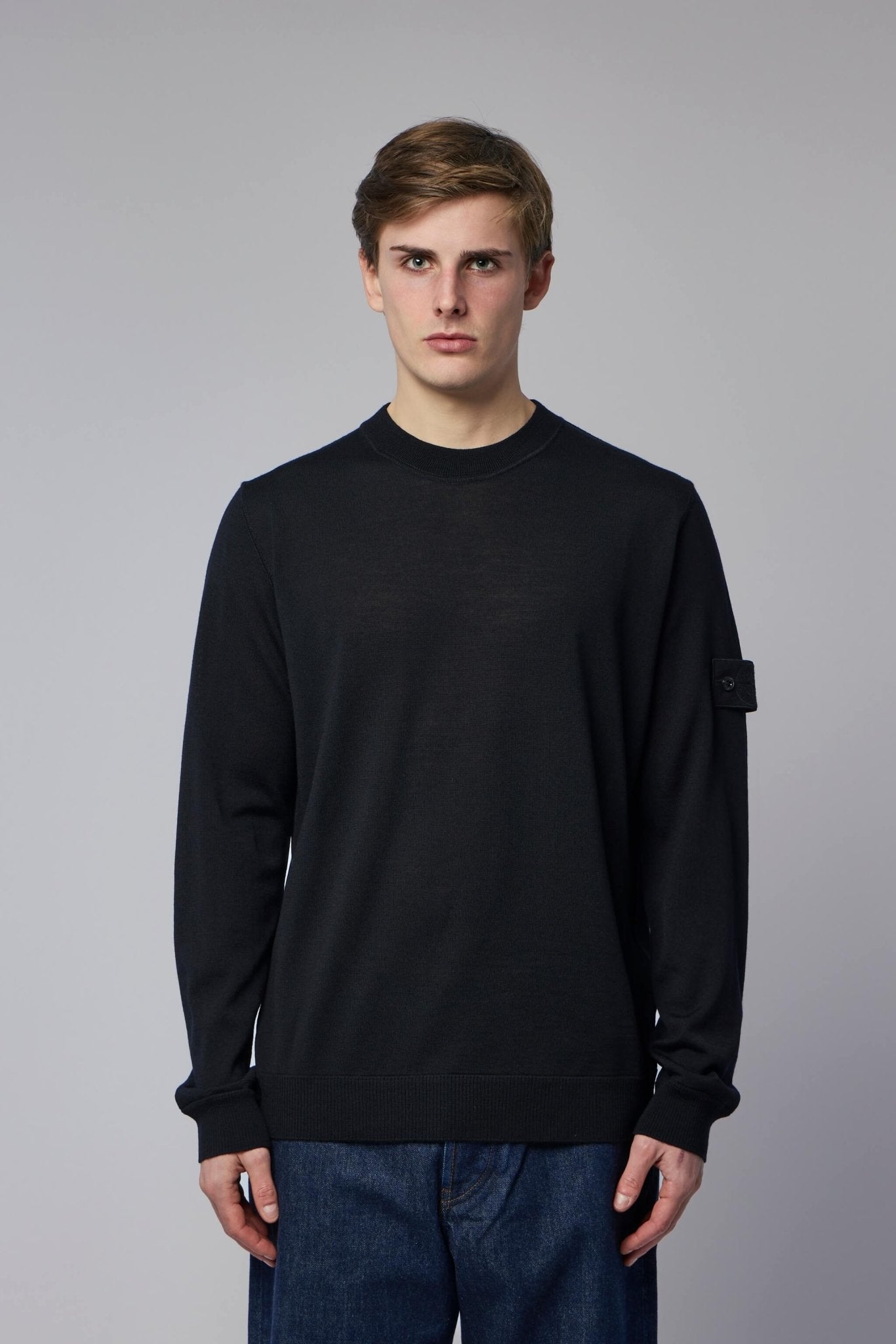 Stone Island Sweaters - Virgin Wool Crew Neck – LABELS