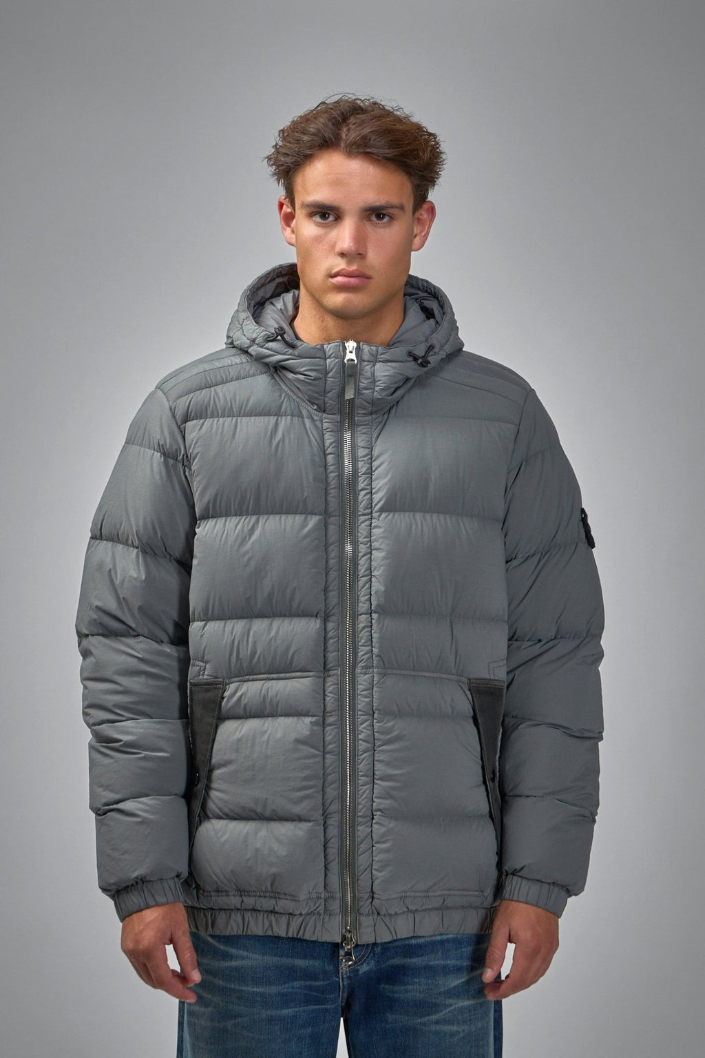 Stone Island - Crickle Reps Hooded Down Jacket - LABELS