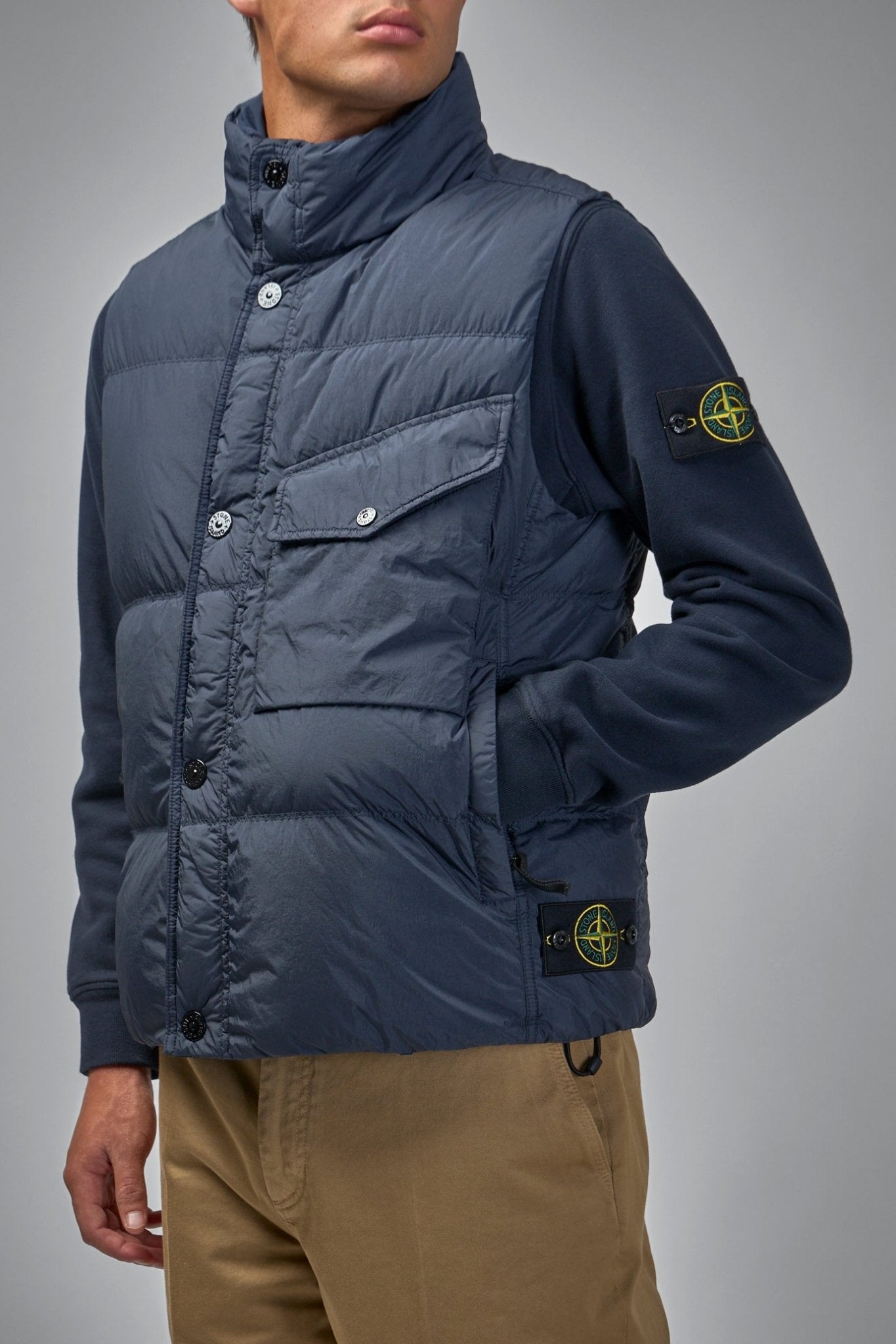 Stone Island - Down Vest - LABELS