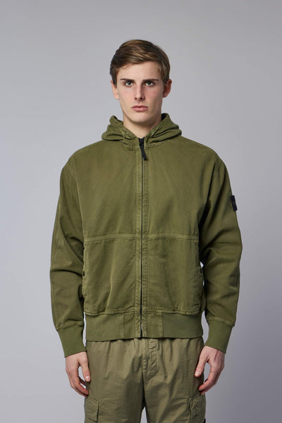 Oversized Fit Zip-up Hooded Jacket
