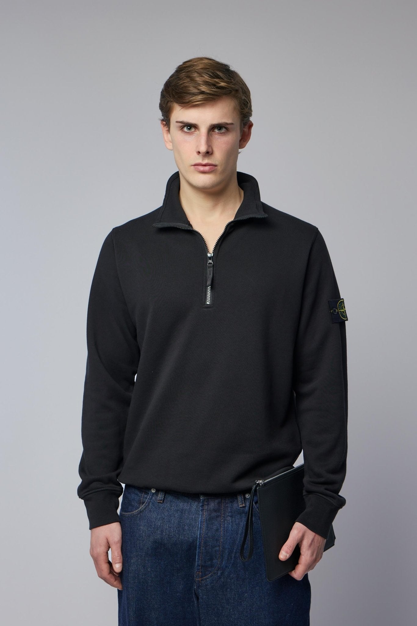 Stone Island Sweatshirts - Ls Polo Half-Zip – LABELS
