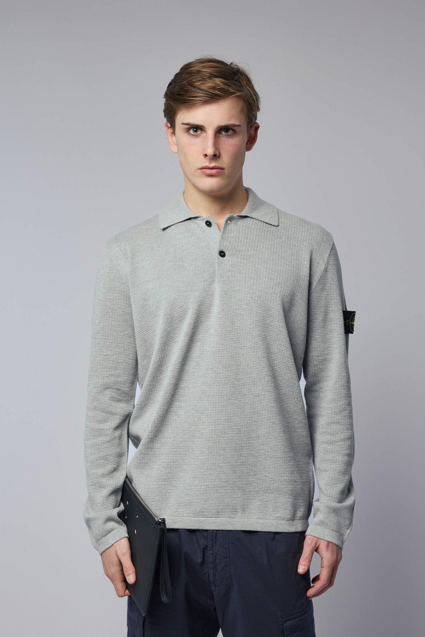 Stone Island Sweaters - Ls Polo Long Sleeve – LABELS