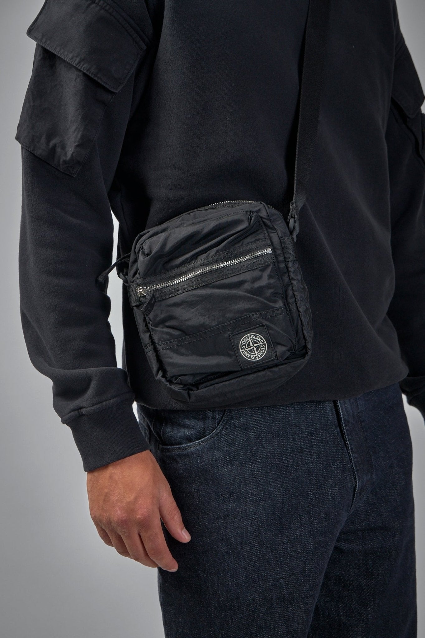 Stone Island Shoulder Bags - Nylon Pouch Bag – LABELS