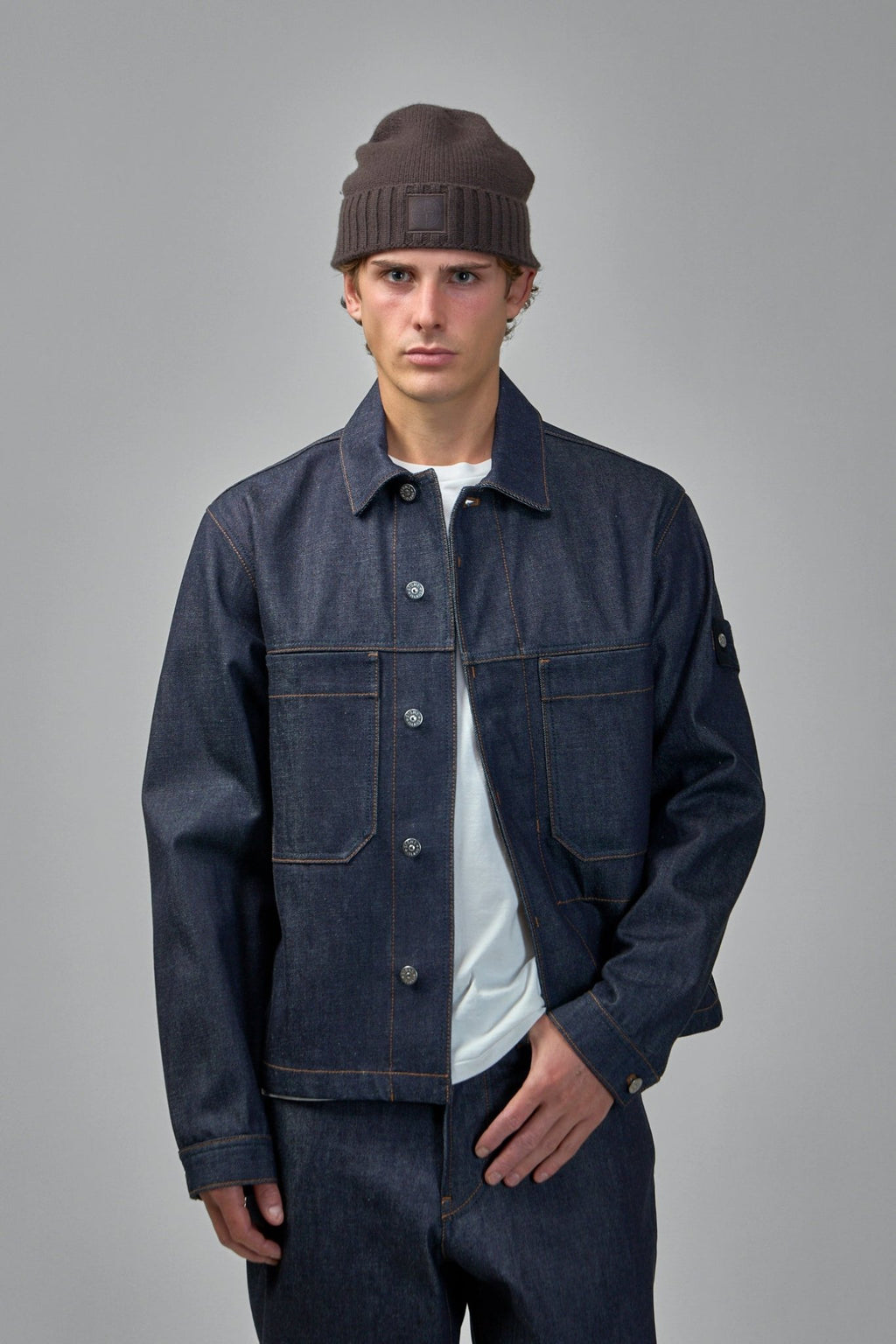 Stone Island - Raw Denim Jacket - LABELS