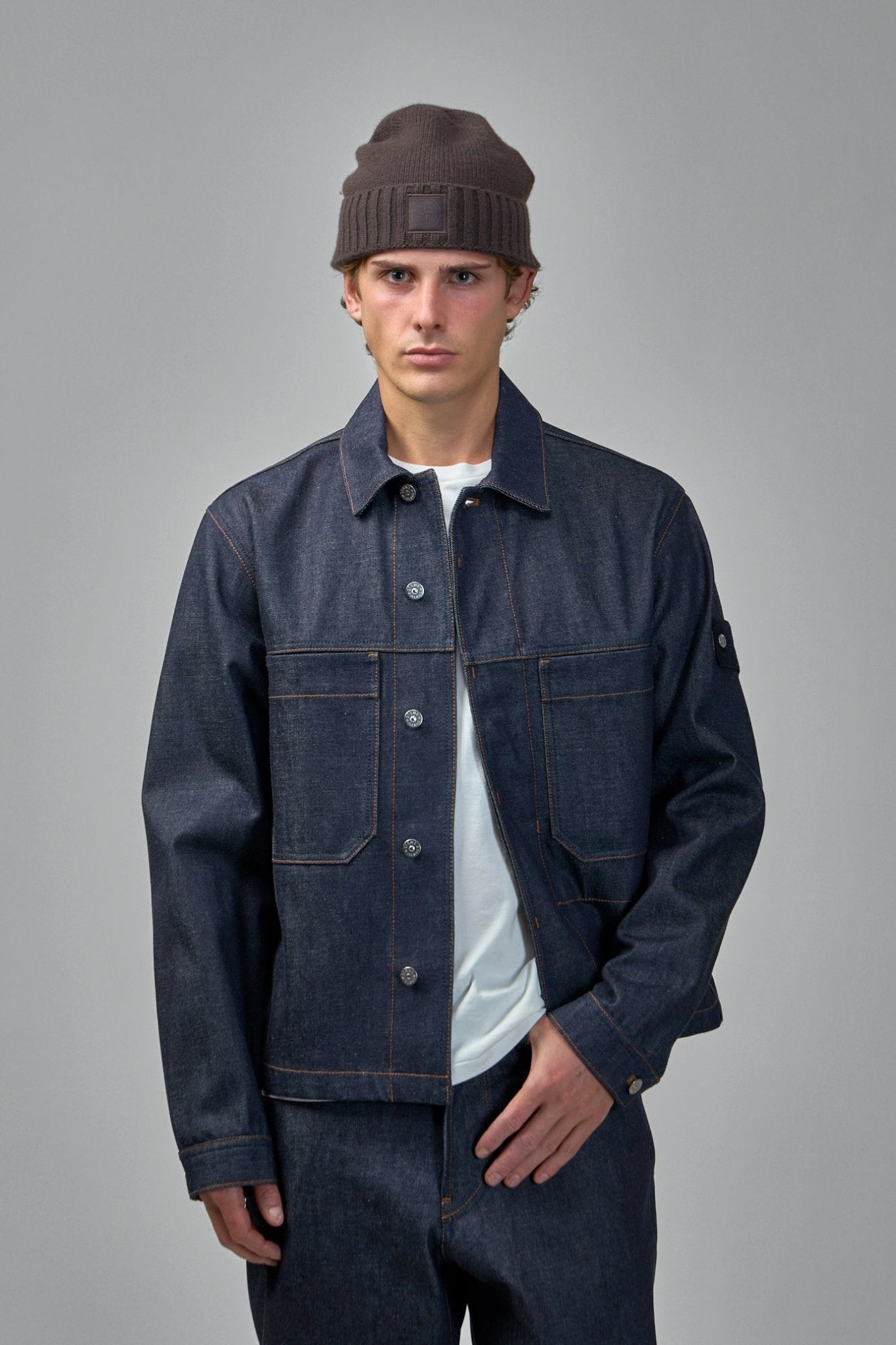 Stone Island - Raw Denim Jacket - LABELS