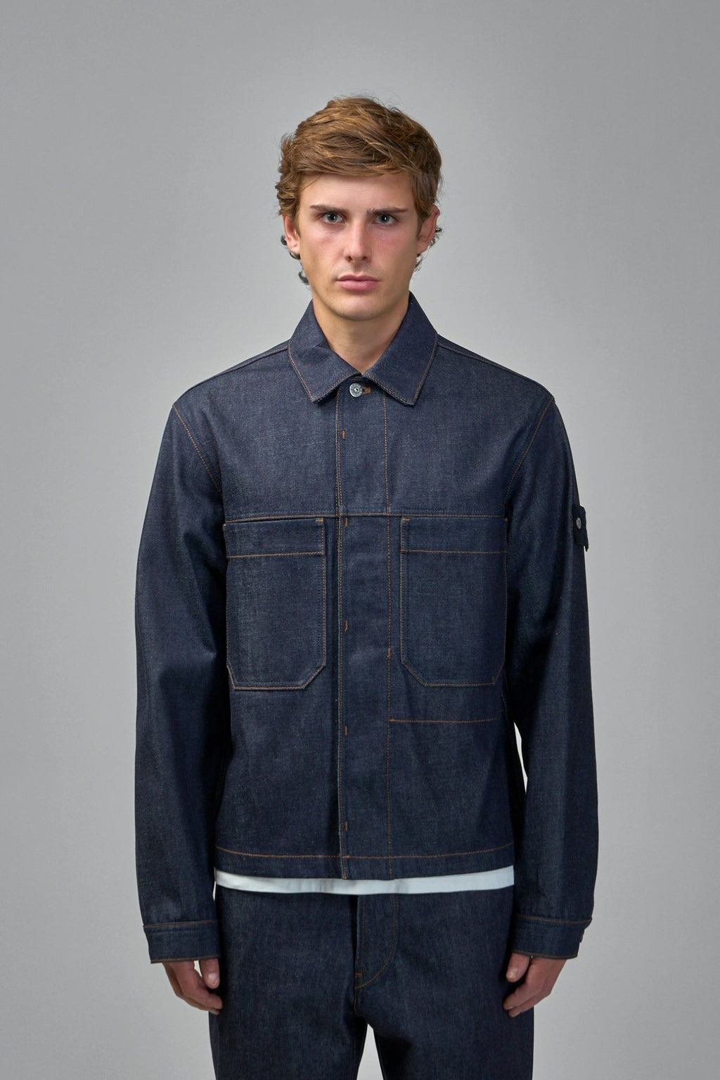 Stone Island - Raw Denim Jacket - LABELS