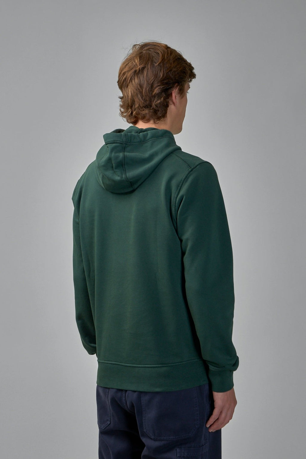 Stone Island - Regular Fit Hooded Sweatshirt with Pouch Pocket - LABELS
