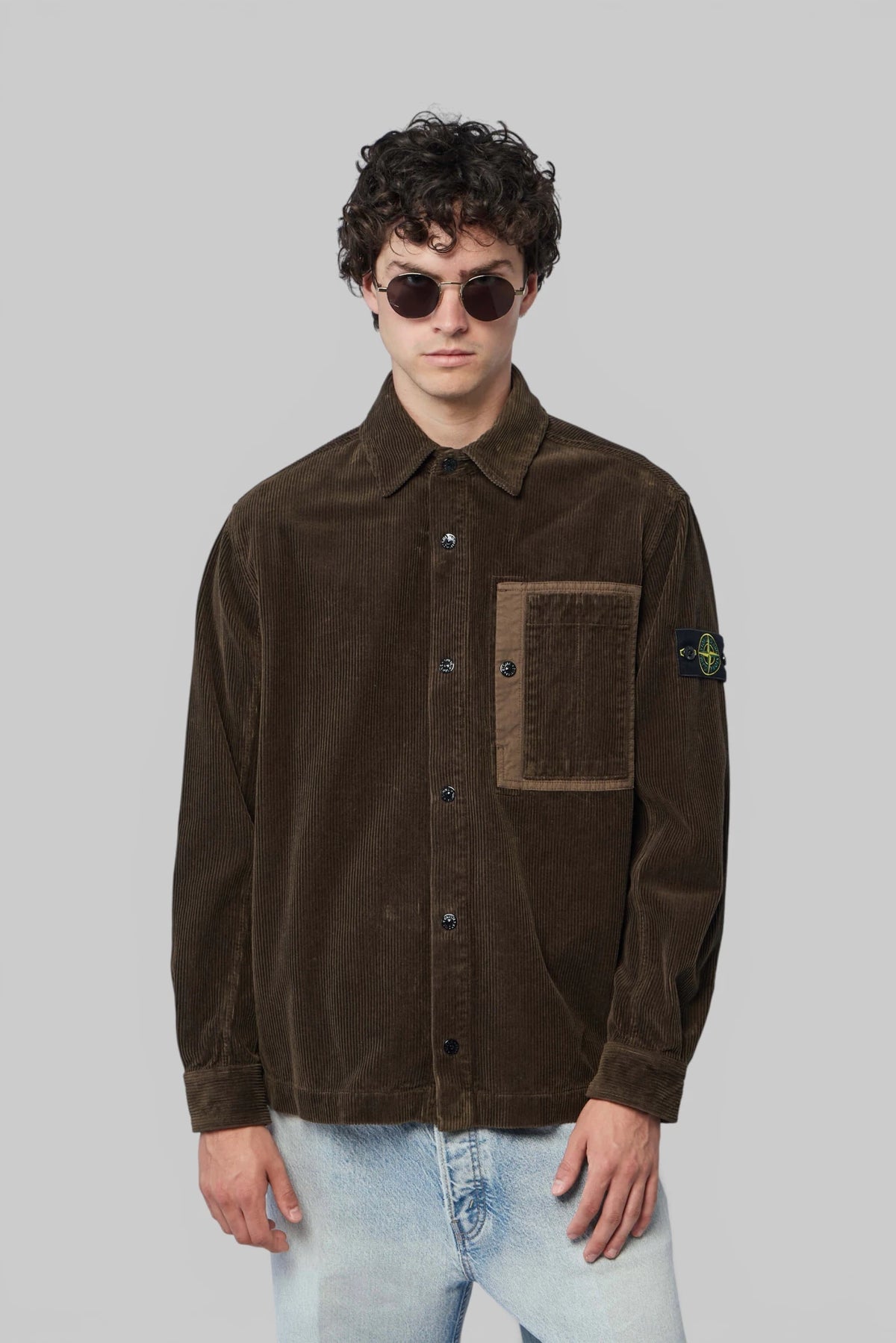 割様 Stone Corduroy Shirt Jacket line-of-trade-stone-corduroy-