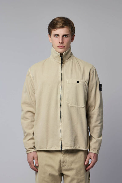 Comfort Fit Zip-up Overshirt