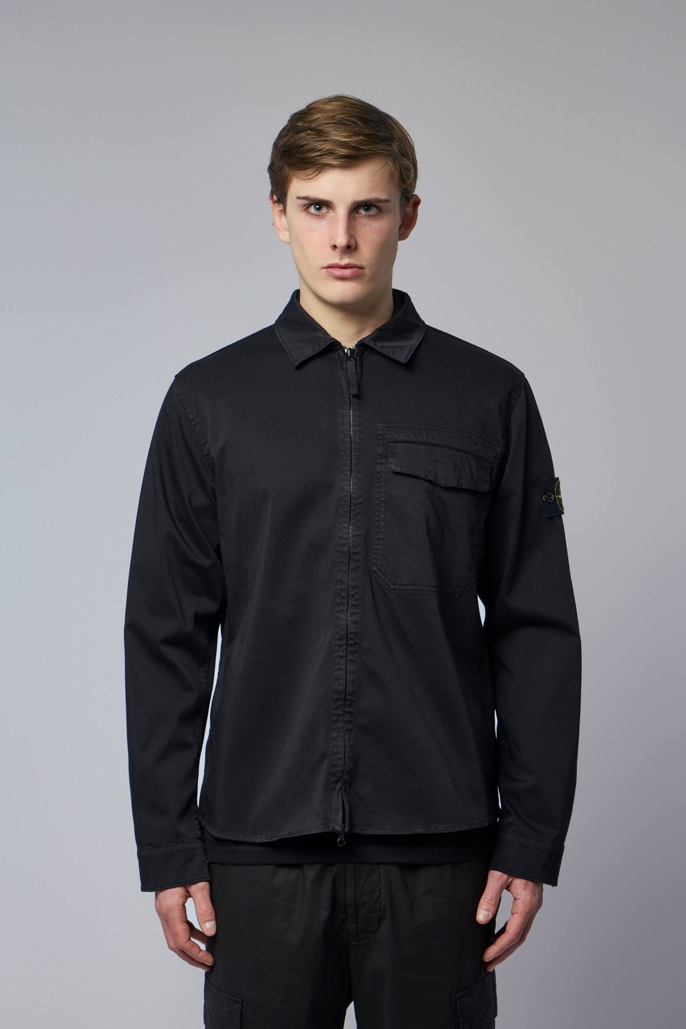 Stone Island Jackets - Zip-Up with Chest Pocket – LABELS