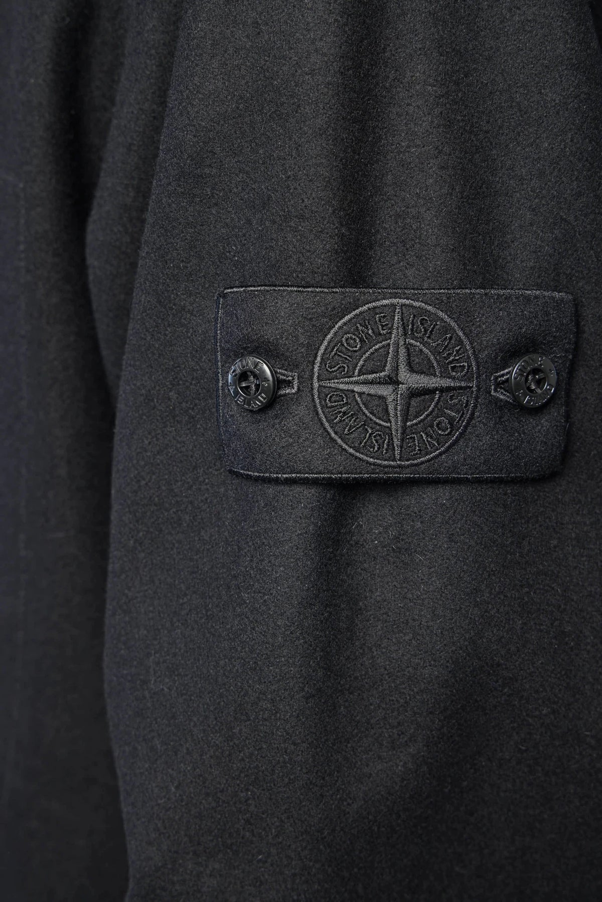 Full outfit styling with Stone Island jacket