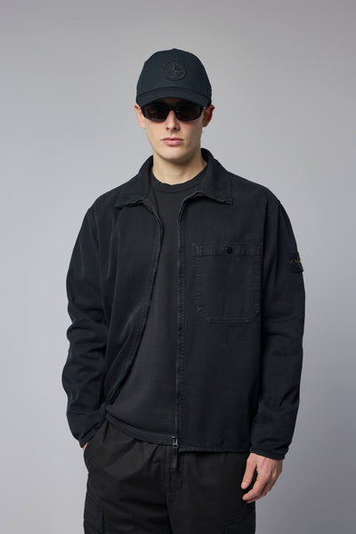 Comfort Fit Zip-up Overshirt