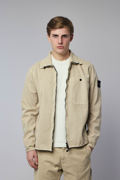 Comfort Fit Zip-up Overshirt