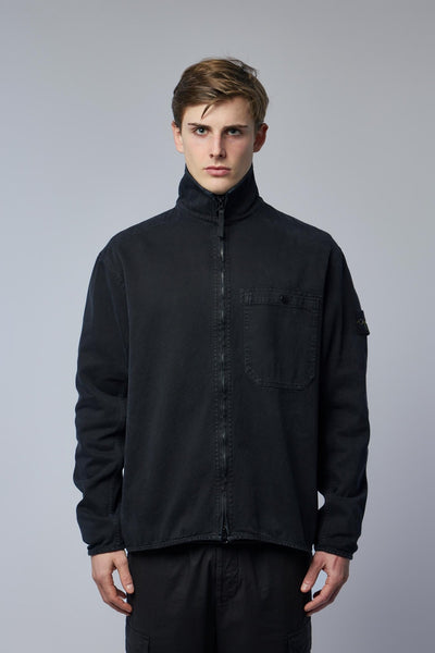 Comfort Fit Zip-up Overshirt
