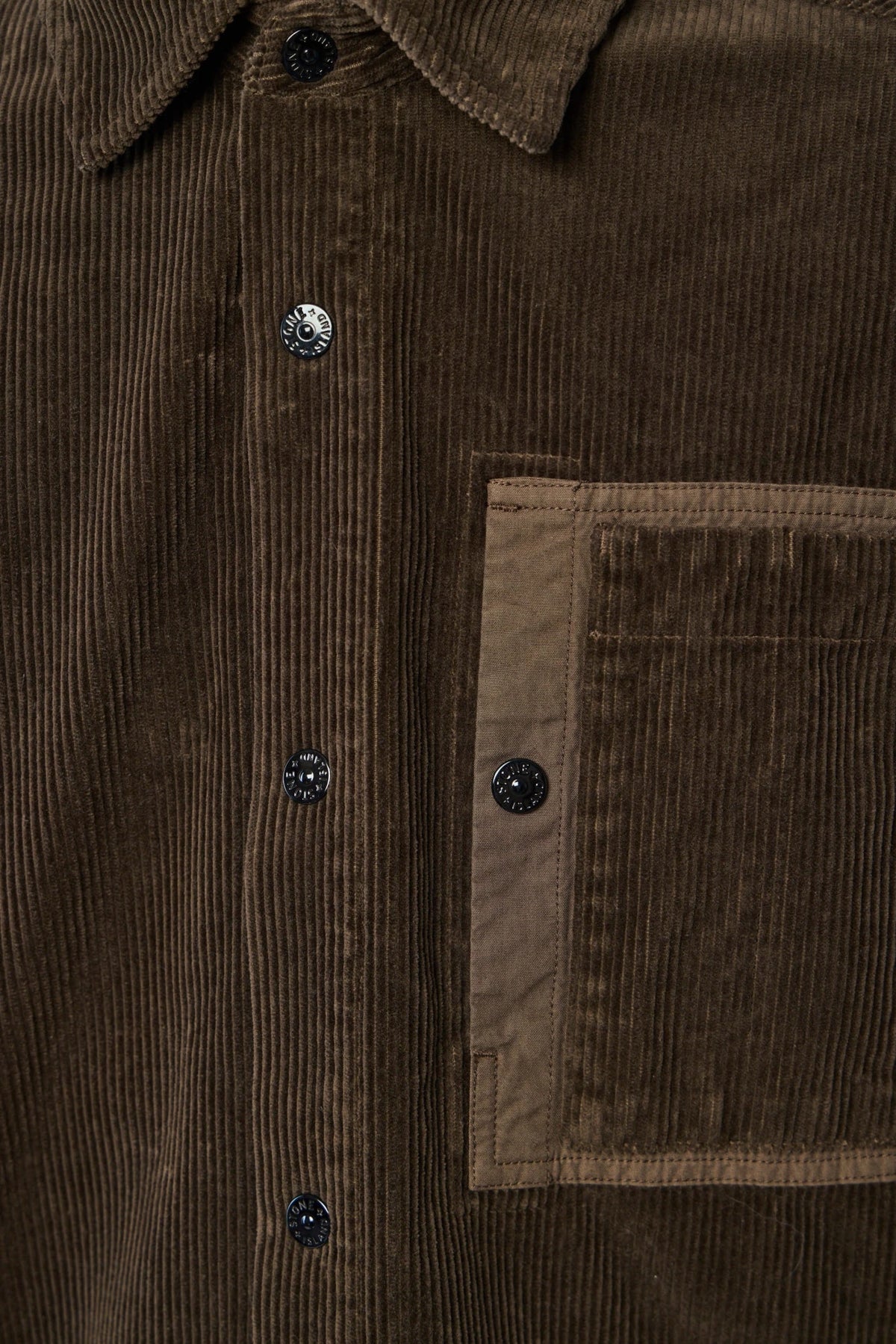 Stone Island corduroy jacket back view full length