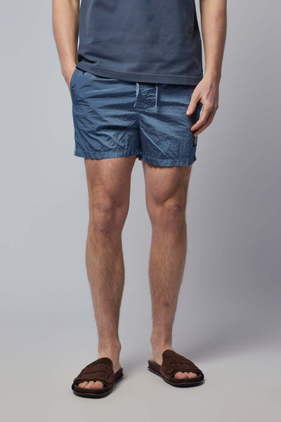 Slim Fit Swim Shorts with Pockets