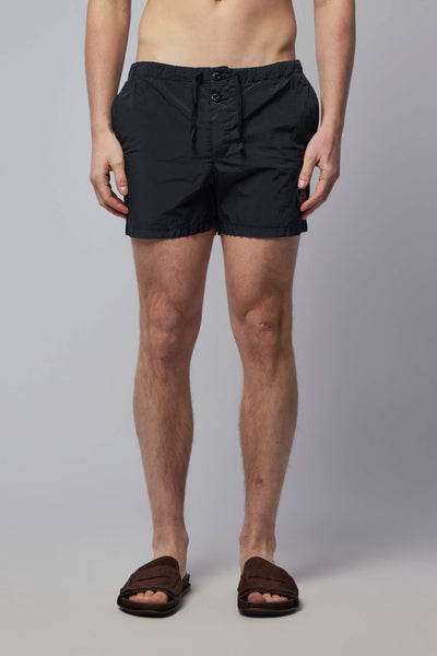 Casual Shorts with Embroidered Logo