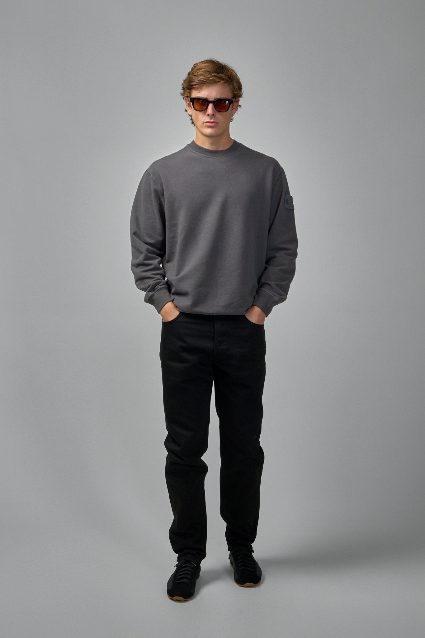 Stone Island - Stretch Cotton Fleece Sweatshirt - LABELS