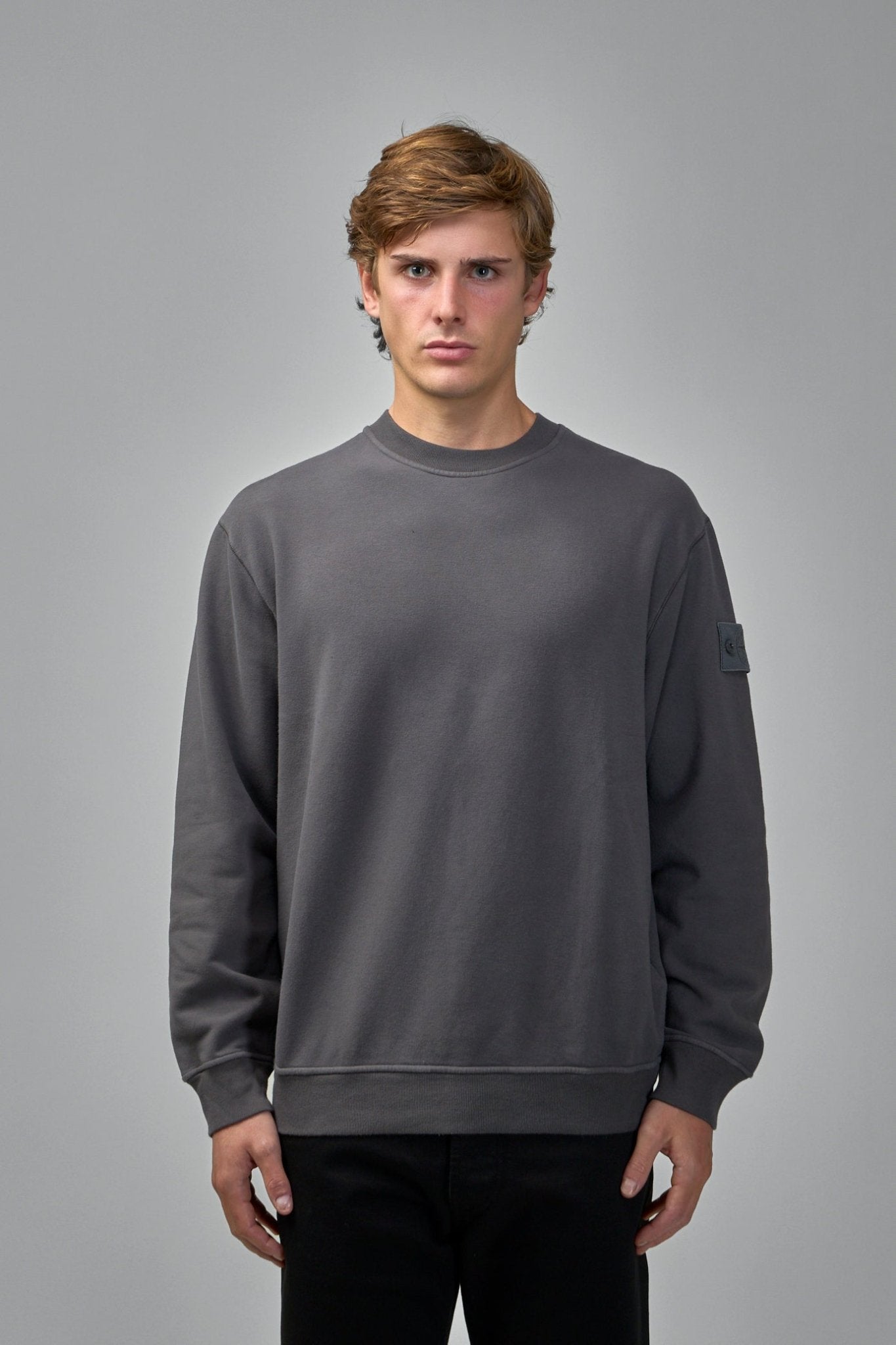Stone Island - Stretch Cotton Fleece Sweatshirt - LABELS