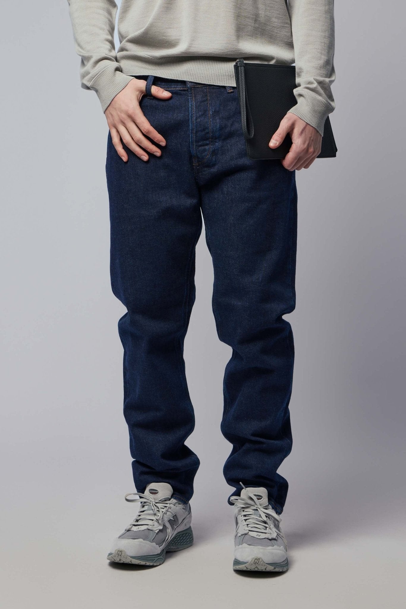 Stone Island Straight Jeans - Dark Wash Denim – LABELS