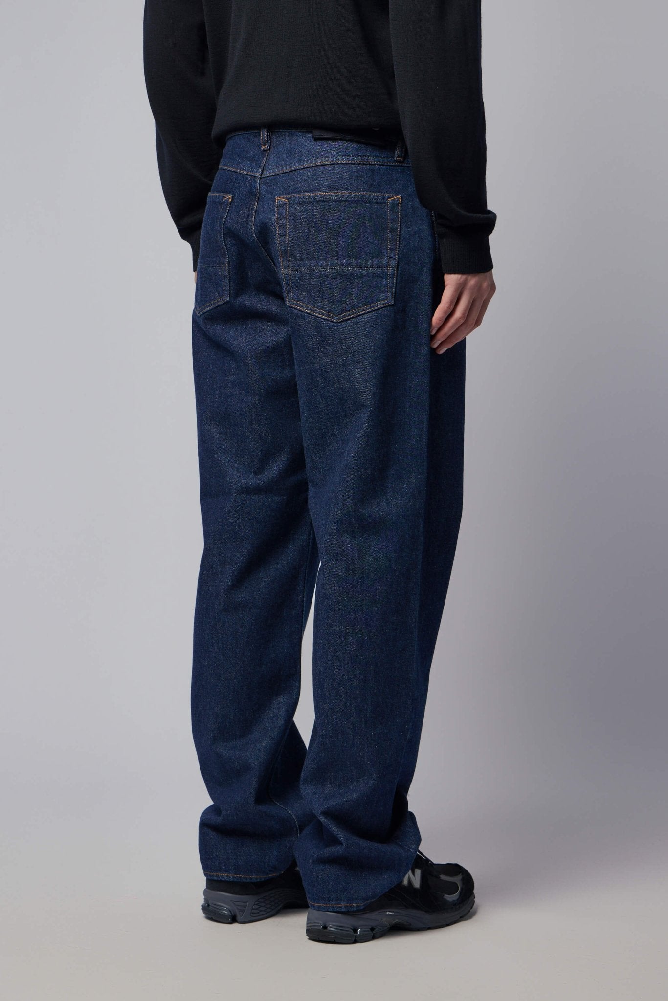 Stone Island Straight Jeans - Dark Wash Denim – LABELS