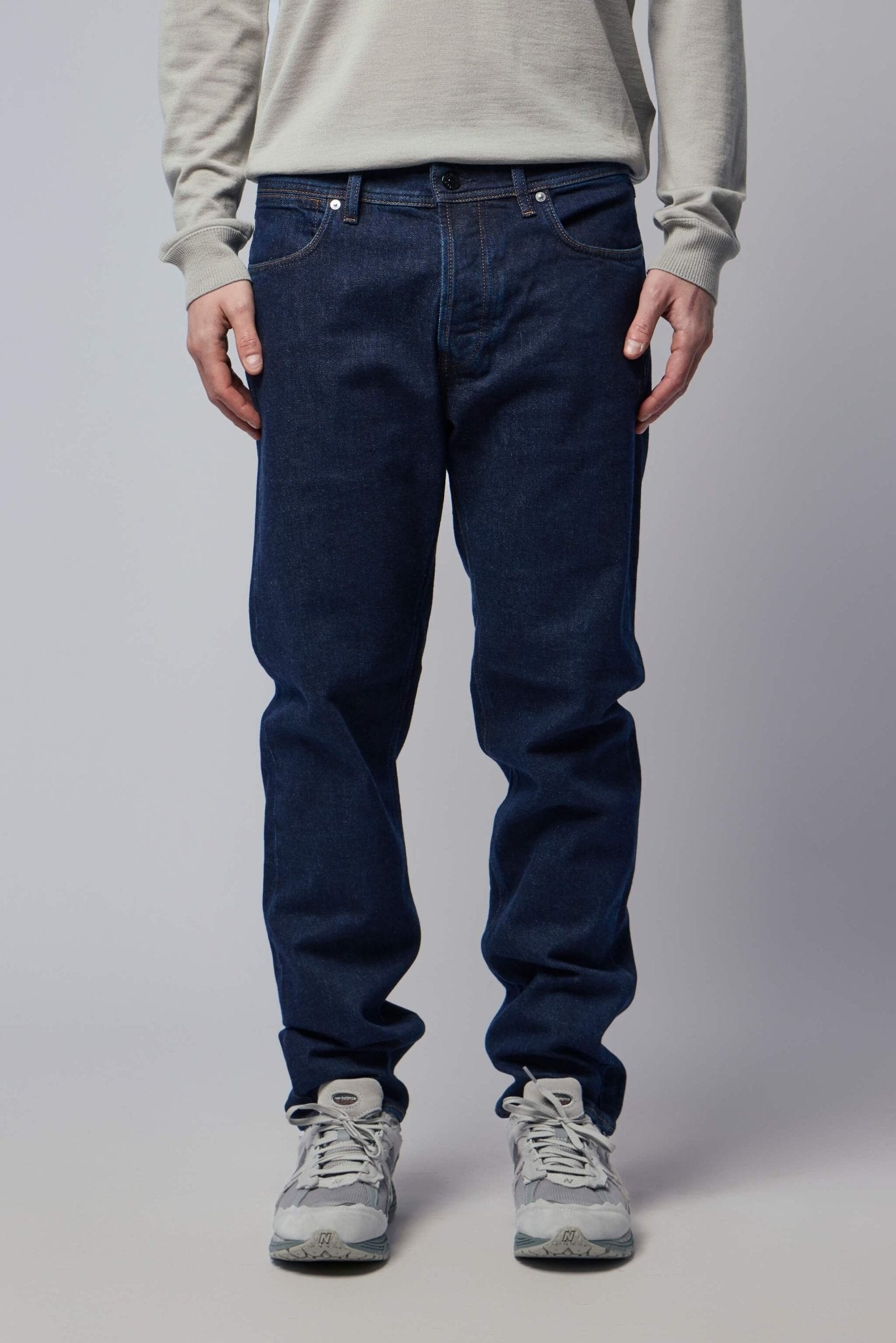 Stone Island Straight Jeans - Dark Wash Denim – LABELS