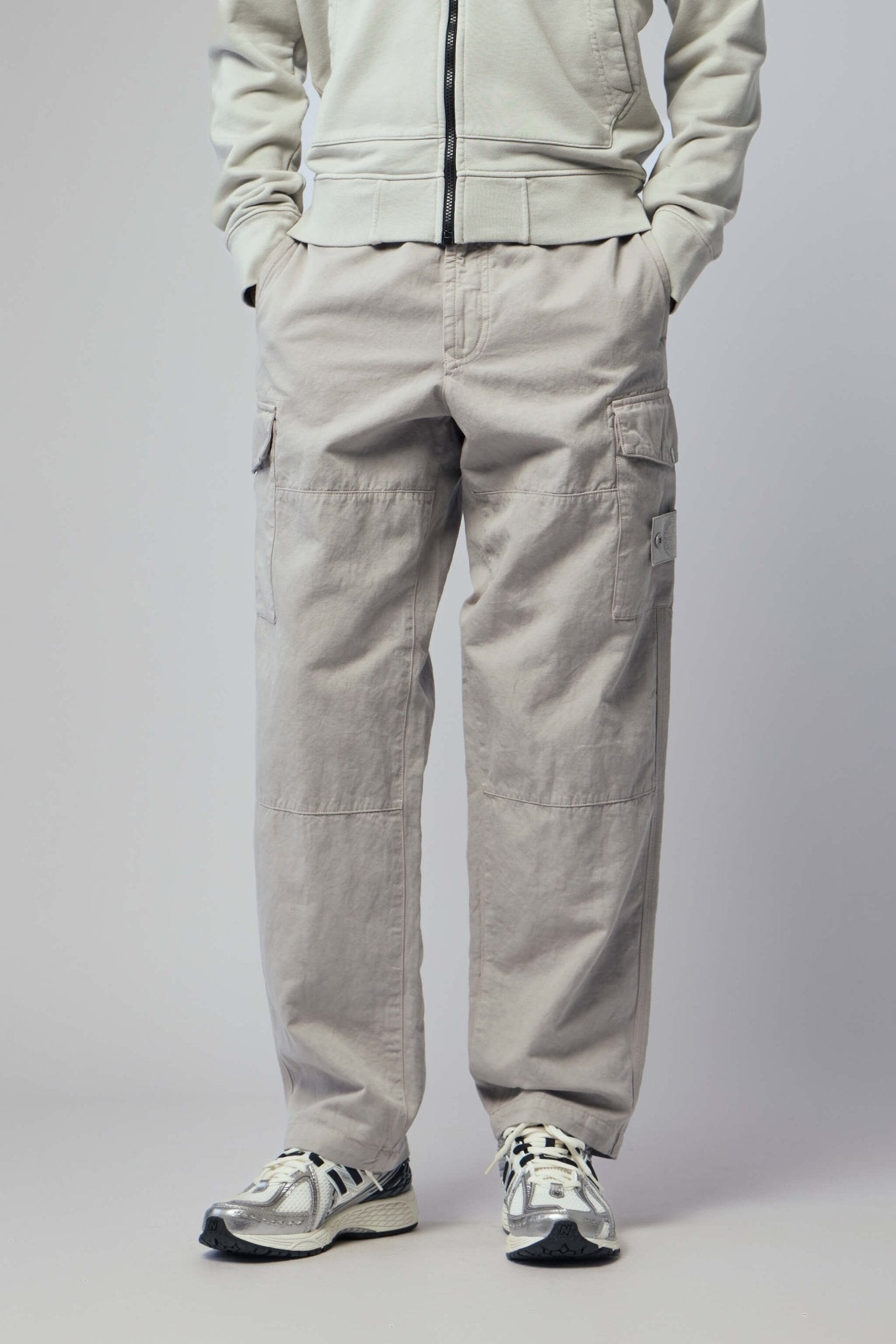 Stone Island Cargo Pants - Cotton Linen Relaxed Fit – LABELS