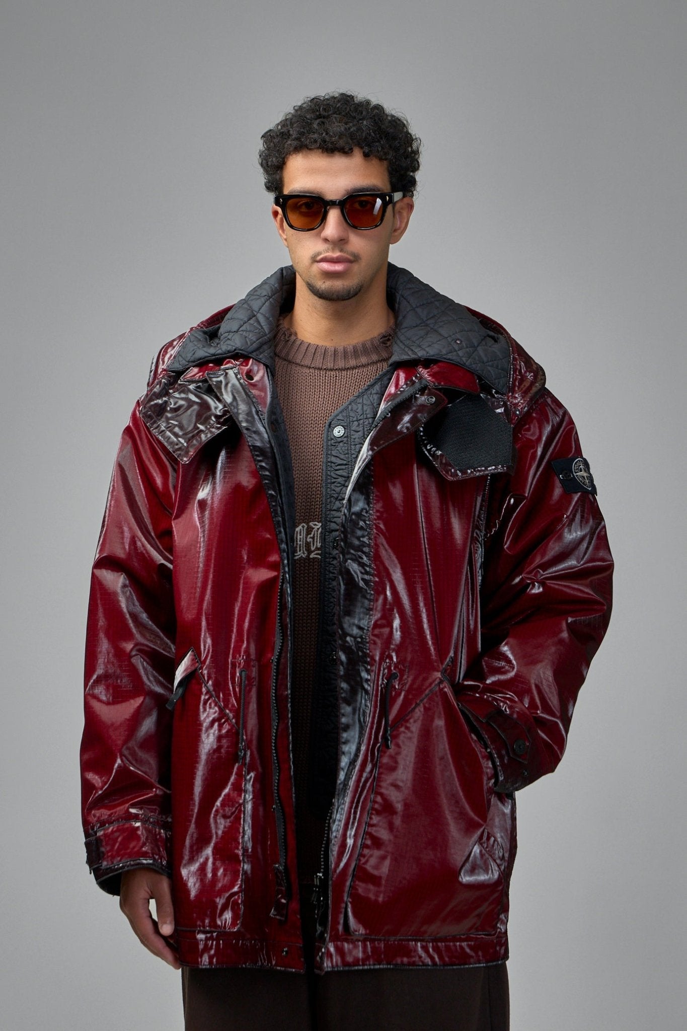 Stone Island - Uneven Ripstop Prismatico Hooded Parka - LABELS