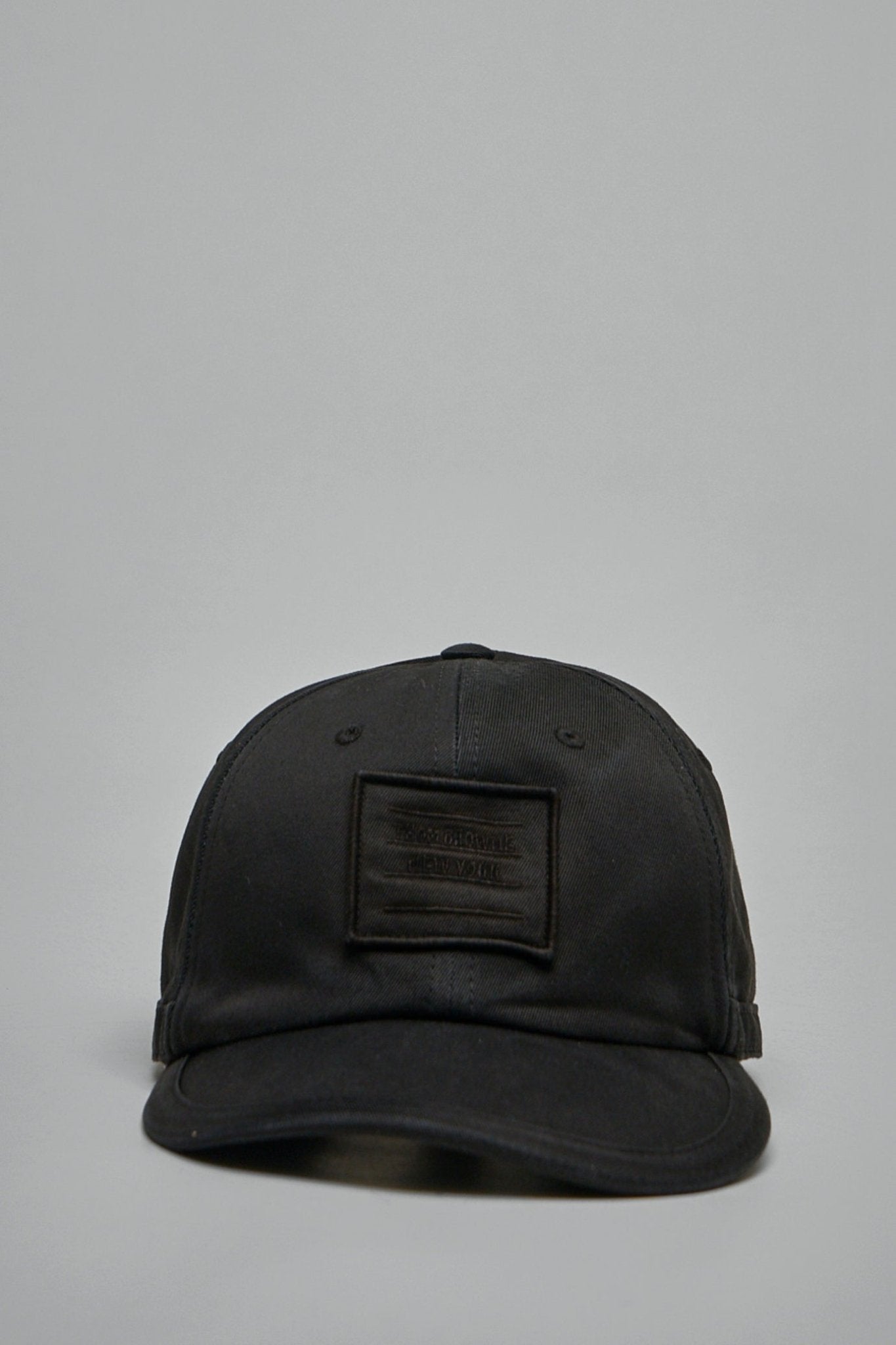 Thom Browne - 6 Panel Baseball Cap black 001 - LABELS