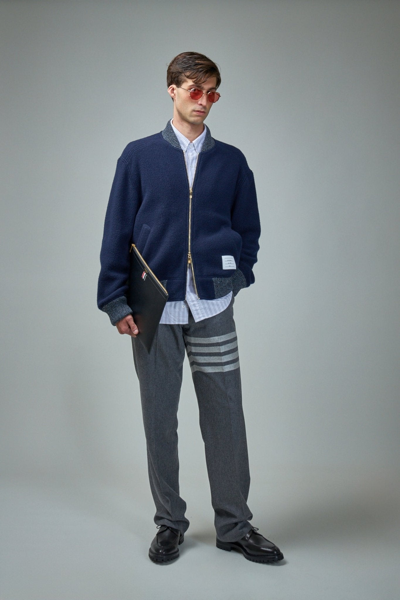 Thom Browne - Bomber 4 Bar - LABELS