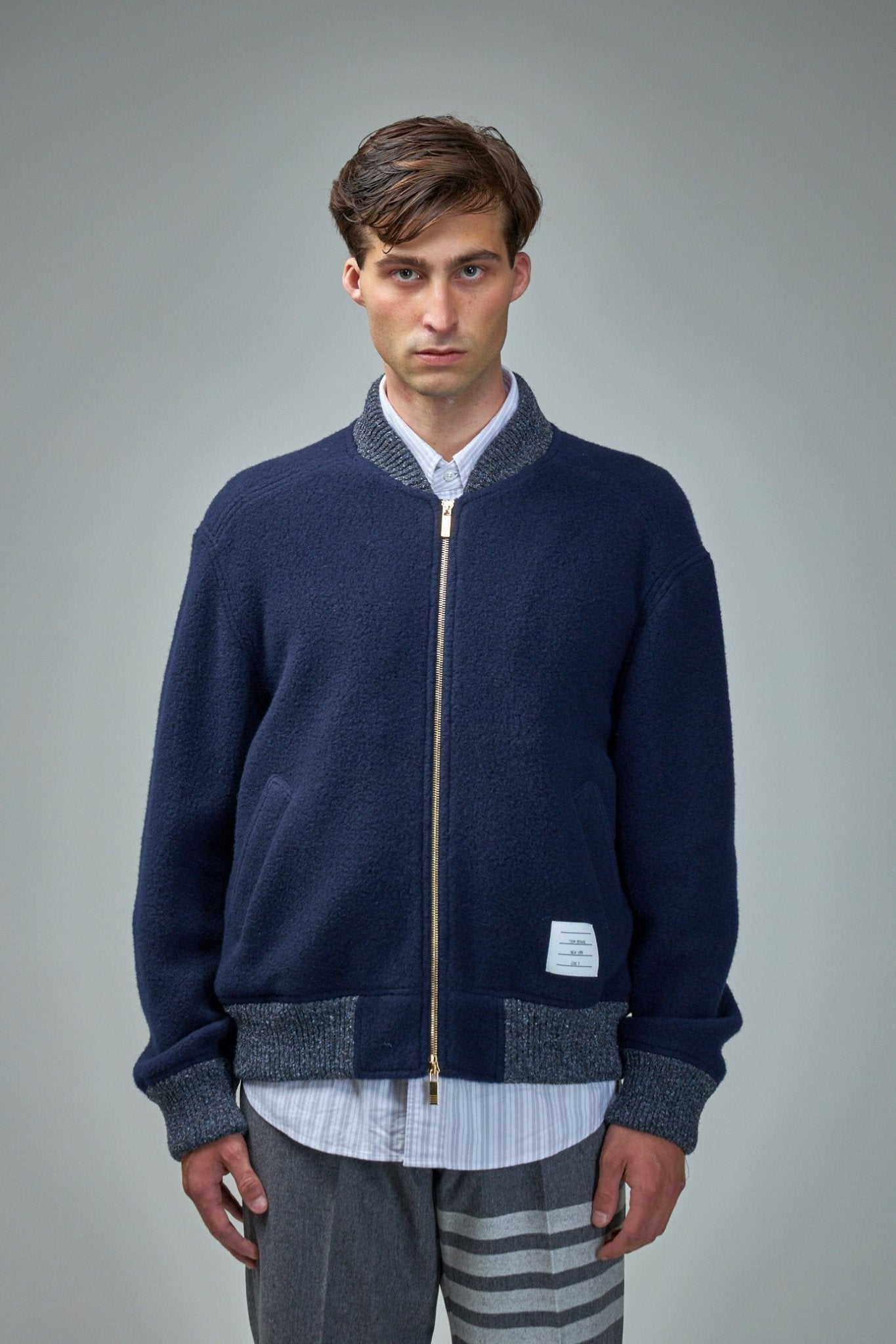 Thom Browne - Bomber 4 Bar - LABELS