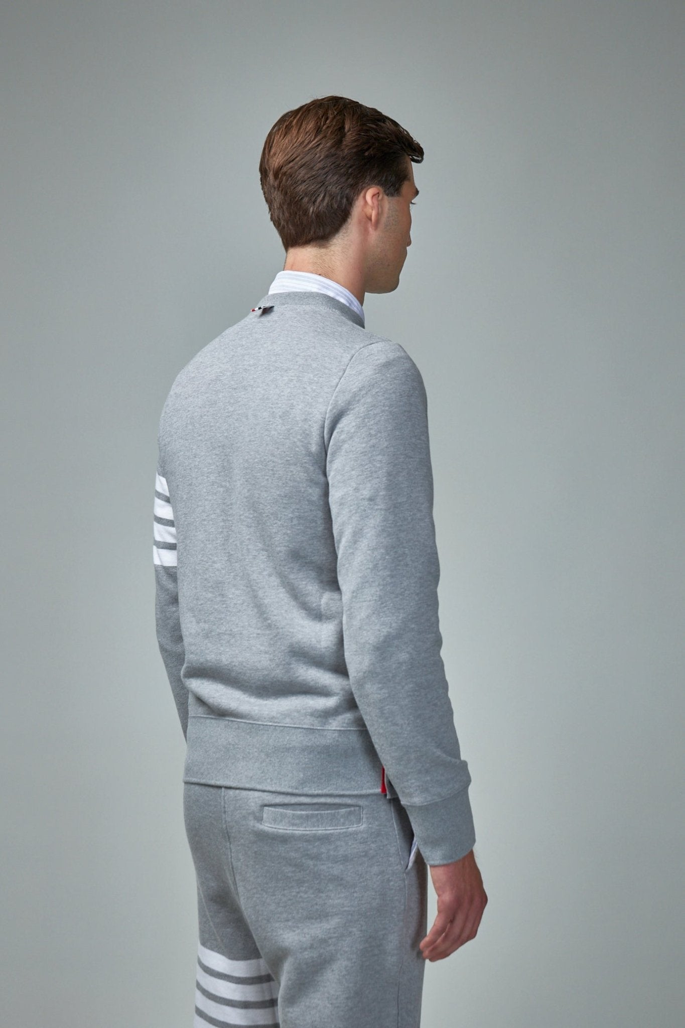 Thom Browne - Classic Sweatshirt In Classic Loopback - LABELS