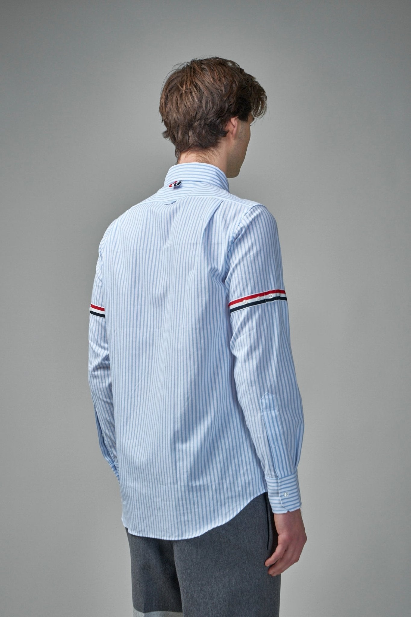 Thom Browne - Madras Cotton Armband Shirt - LABELS