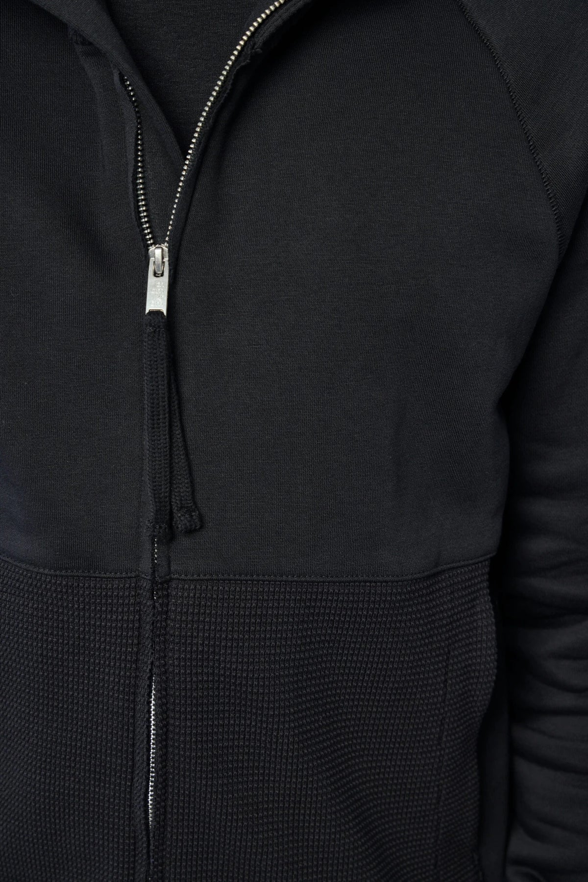 Thom Krom hoodie back view showing silhouette